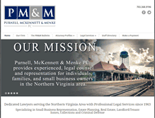Tablet Screenshot of manassaslawyers.com